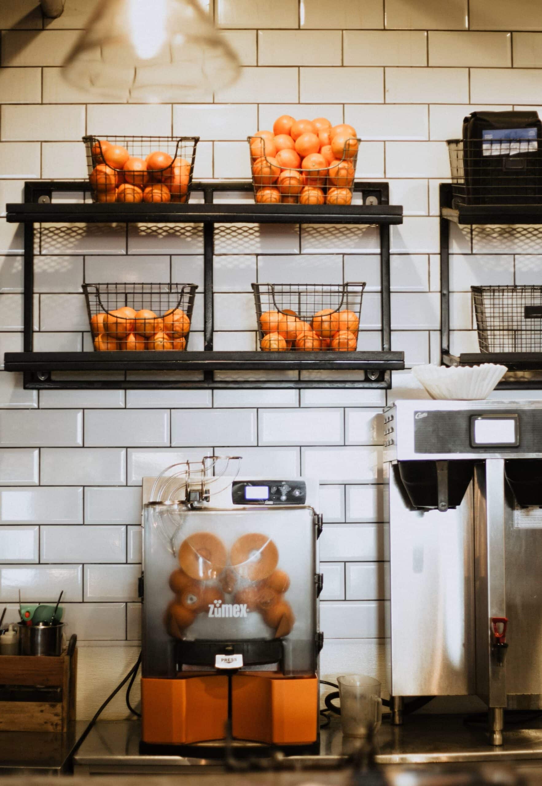 Illustration of ghost kitchen requires small space which significes the lower overhead costs 